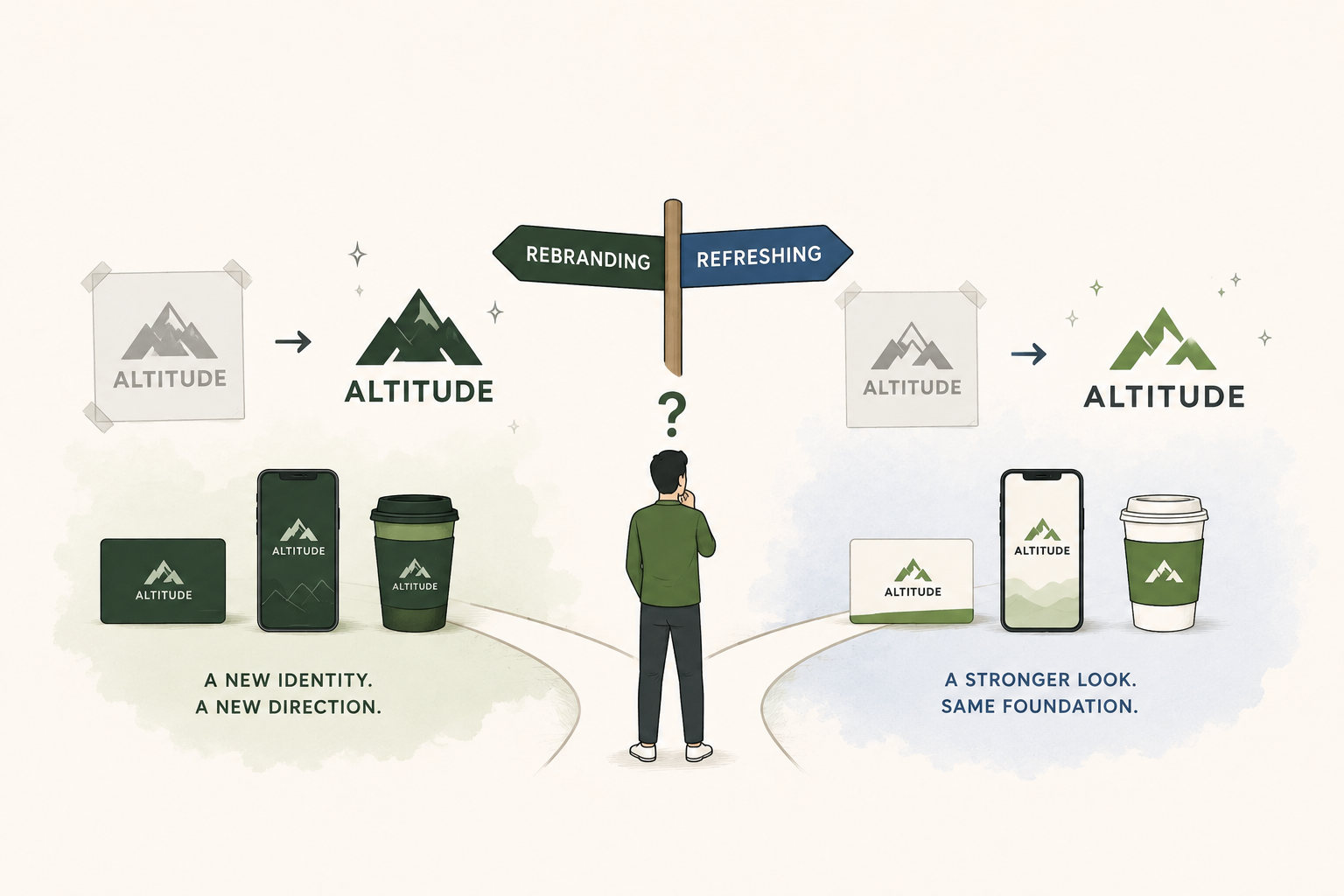 Rebranding vs Refreshing: Which One Does Your Business Actually Need?